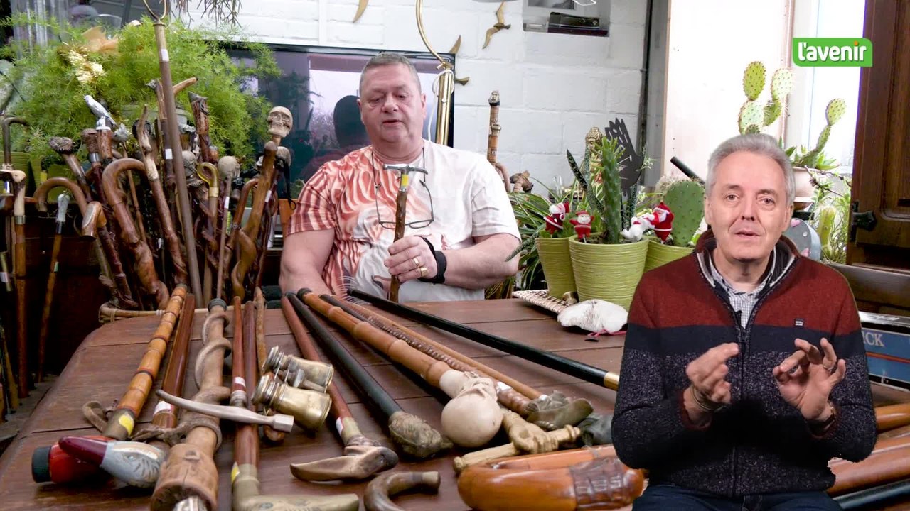 La minute locale du 5 janvier 2025 : une collection de 1000 cannes anciennes à vendre