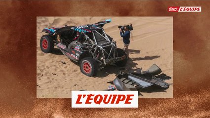 Sainz part en tonneau sur la 2e étape - Rallye raid - Dakar