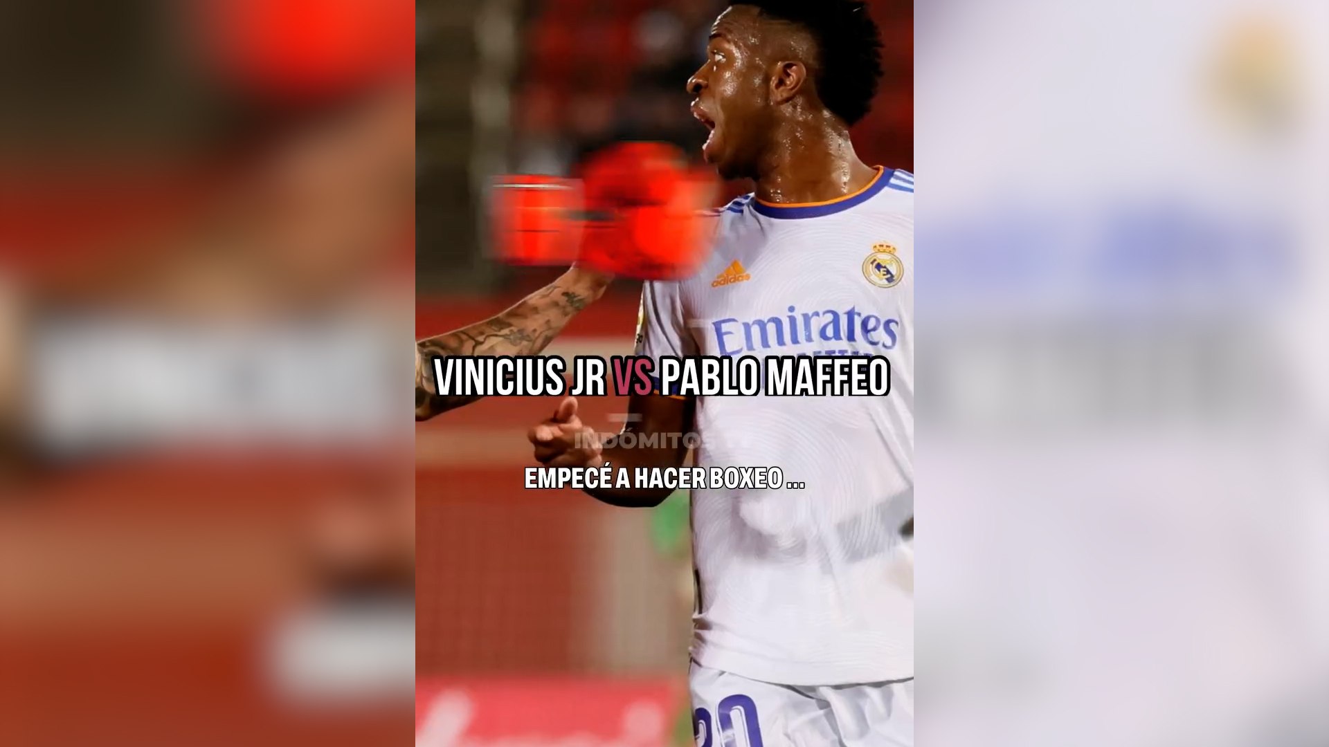 Maffeo bromea sobre Vinicius: "Le noqueara en 10 segundos"