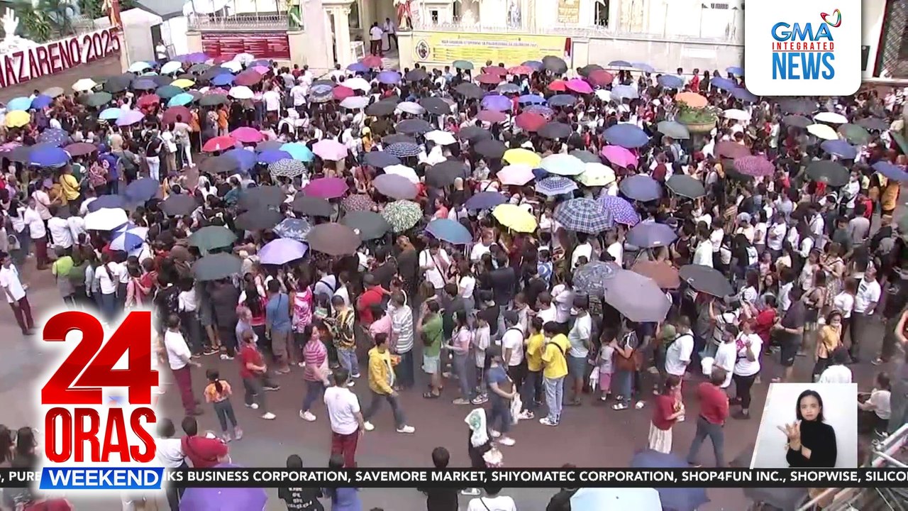 Quirino Grandstand, inaayos at nilinis na para sa Pahalik o Pagpupugay sa Jan. 7 | 24 Oras Weekend