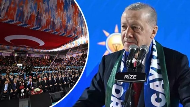 Cumhurbaşkanı Erdoğan, AK Parti Rize 8. Olağan İl Kongresi'ne katıldı: Hedefimiz terörsüz bir Türkiye