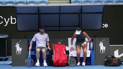Tennis - Australian Open 2025 - Emma Raducanu practice in Melbourne