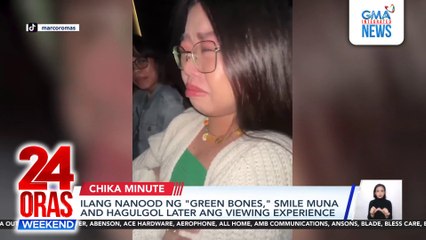 Ilang nanood ng "Green Bones," smile muna and hagulgol later ang viewing experience| 24 Oras Weekend