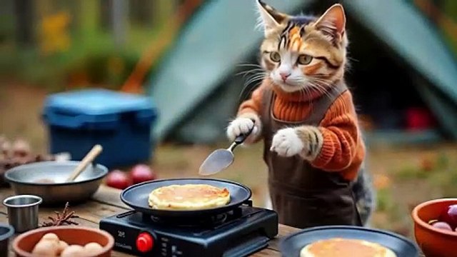 Adventure Tails: Cats Go Camping , Paws and Campfires: Cats in the Great Outdoors Whisker Wanderers: Cats Go Camping