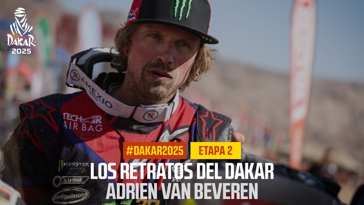Adrien van Beveren - Los Retratos del Dakar - #Dakar2025
