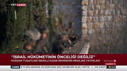 İsrailli esir: Ey İsrail hükümeti, bizi öldürmek mi istiyorsunuz?
