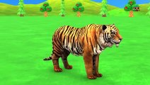 Paint_Animals_Duck,Tiger,Cow,Lion,Buffalo,Gorilla,Elephant,Dinosaur_Fountain_Crossing_Animal_Game_Ne(480p)