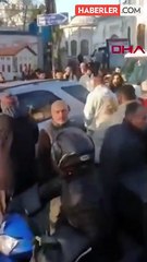 Fatih'te saç saça baş başa "park yeri" kavgası