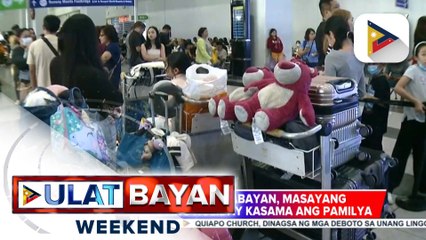 Dagsa ng mga biyahero paalis at papasok ng Metro Manila, inaasahan ng pamunuan ng New NAIA Infra Corporation