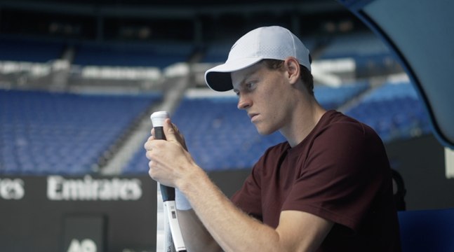 Tennis - Australian Open 2025 - Jannik Sinner practice in Melbourne... ready to defend his title ?