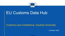 EU Customs Data Hub - Deborah Mandelbaum (Douane Française)
