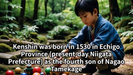 The history of Japan. The Life of Japanese Samurai, Kenshin Uesugi in English.