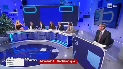 Fiorentina Napoli 0-3. "Perle" di P.Ferrari e M.Tardelli sulla "regolarità" del gol di Kean. 04.01.25