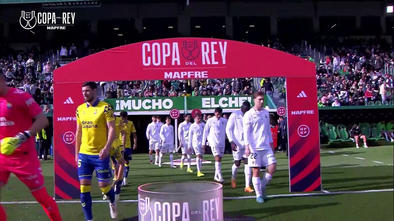 Elche 4-0 Las Palmas: resumen y goles | Copa del Rey (1/16 final)