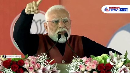 দিল্লিতে নির্বাচনী প্রচারে গিয়ে AAP সরকারকে তুলোধোনা নরেন্দ্র মোদীর