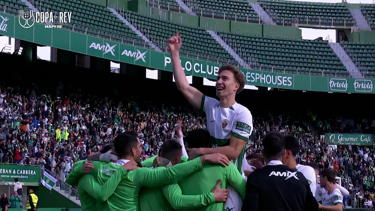 Gol de Affengruber (2-0) en el Elche 4-0 Las Palmas