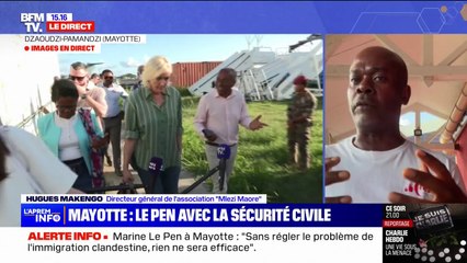 Mayotte: "Les besoins sont énormes, nous sommes tous vulnérables", affirme Hugues Makengo, directeur de l'association "Mlezi Maore"