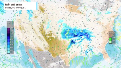 Dynamic system produces severe weather and a major winter storm