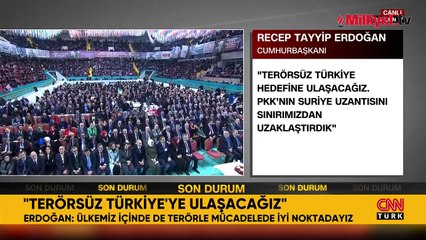 Cumhurbaşkanı Erdoğan: Terör örgütü için yolun sonu göründü