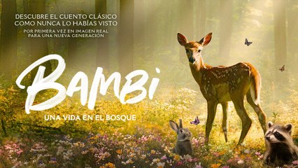 BAMBI, UNA VIDA EN EL BOSQUE (2024) - Tráiler Español [HD][Castellano 2.0] 🎞️🇪🇸