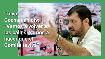 'Teyo' Cochamanidis quiere presidir el Comité Cívico
