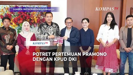 Potret Pertemuan Gubernur Terpilih Pramono Anung dengan KPUD DKI