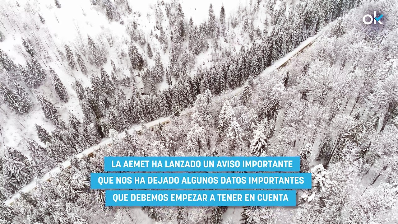 AEMET avisa de un frente frío activo: tormentas, nevadas y viento en gran parte del país