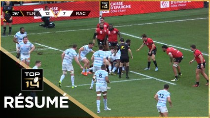 TOP 14 Saison 2024-2025 J14 - Résumé RC Toulon - Racing 92