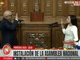 Pdte. AN Rodríguez juramenta a la diputada América Pérez como Segunda vicepresidenta de la AN