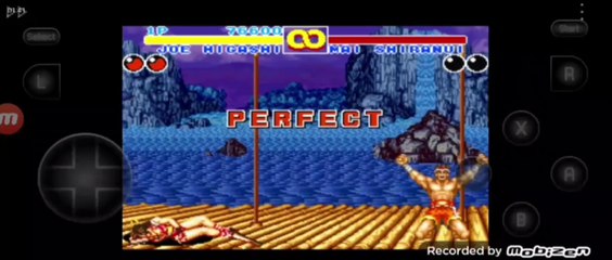 Fatal Fury 2 Joe Higashi vs Mai Shiranui luta completa