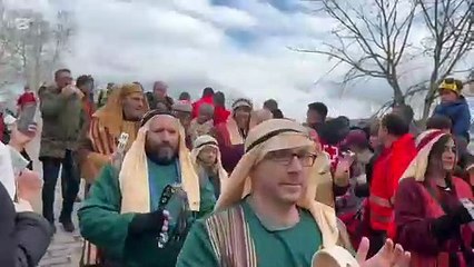 Llegada de los Reyes Magos a Pamplona