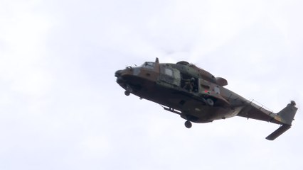 Los Reyes Magos llegan a Logroño en helicóptero y son recibidos por 13.000 riojanos