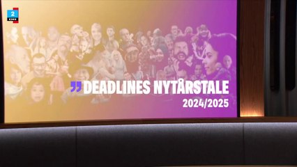 Hella Joof går i nytårstale til kamp mod håbløsheden: 'Det er de voksnes pligt at gøde og vande håbet' @ Deadlines Nytårstale og tekstet version |2024-2025| DR2 & DRTV