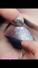 Eye make-up ,beautiful eye make over🤩