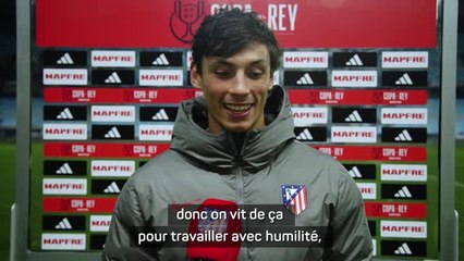 Atlético de Madrid - Le Normand : "On vit de la victoire"