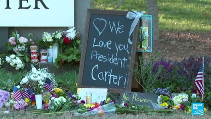EE. UU.: en su natal Georgia iniciaron las honras fúnebres del expresidente Jimmy Carter