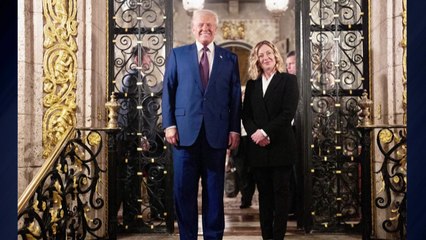 멜로니 이탈리아 총리, 마러라고에서 트럼프와 회동 / YTN