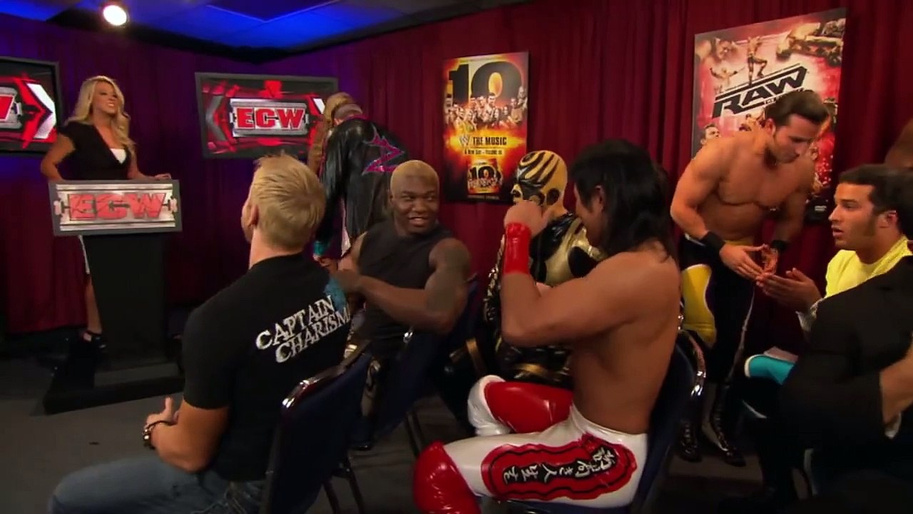 Tiffany addresses the ECW roster about Finale Of WWE ECW & Plus WWE NXT!