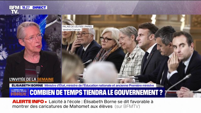 Élisabeth Borne: Je vais discuter avec les différents groupes politiques pour avoir, a minima, un accord de non-censure