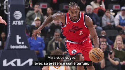 Clippers - Lue heureux de voir Leonard de retour sur les parquets