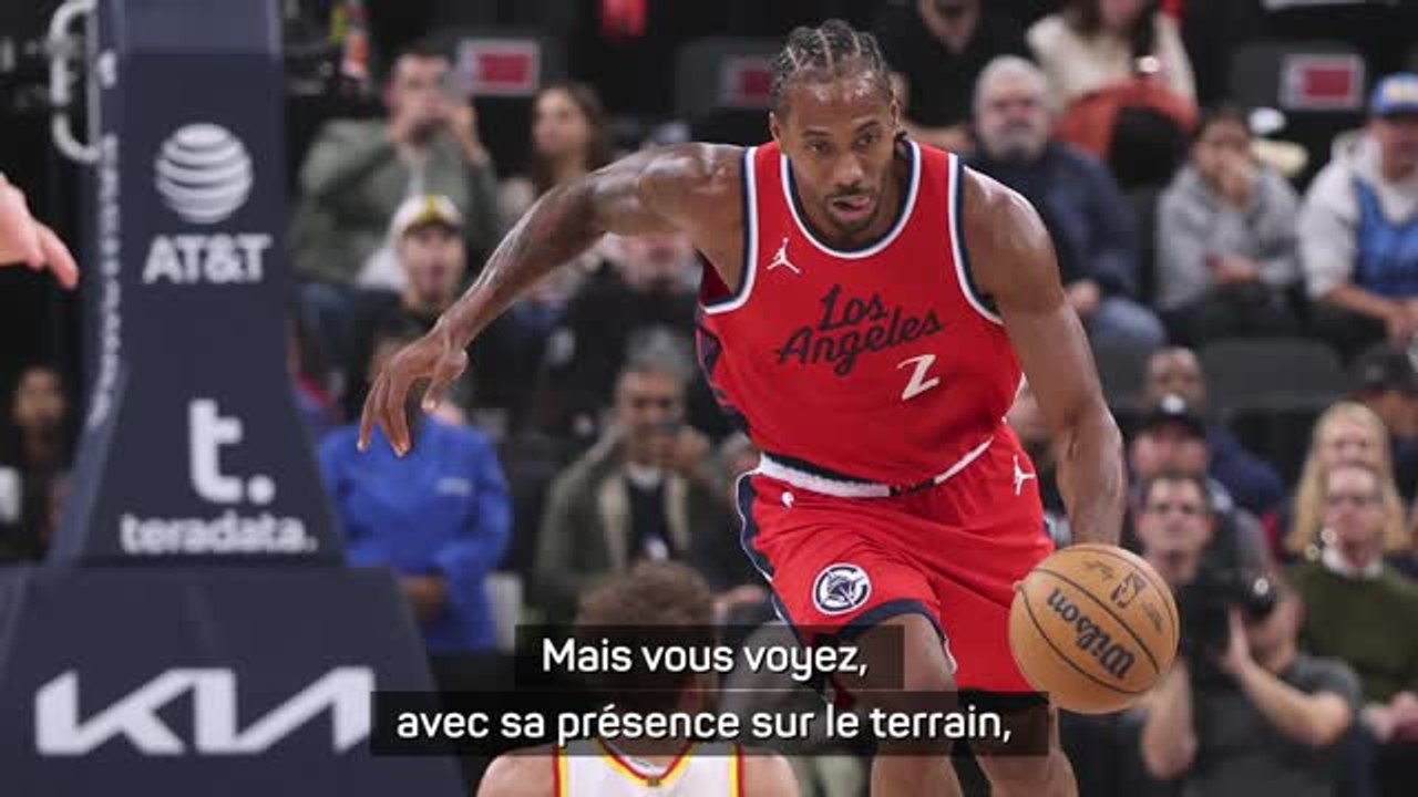Clippers - Lue heureux de voir Leonard de retour sur les parquets