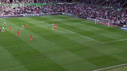 Gol de Andrés Martín (1-0) en el Racing de Santander 2-3 Celta de Vigo