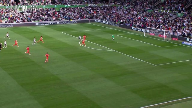Gol de Andrés Martín (1-0) en el Racing de Santander 2-3 Celta de Vigo