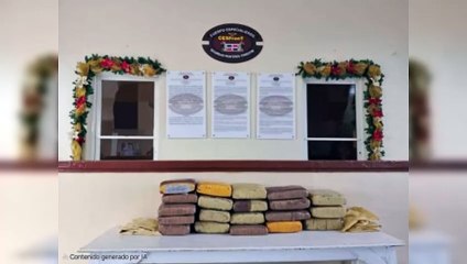 Autoridades decomisan 200 libras de marihuana en Elías Piña