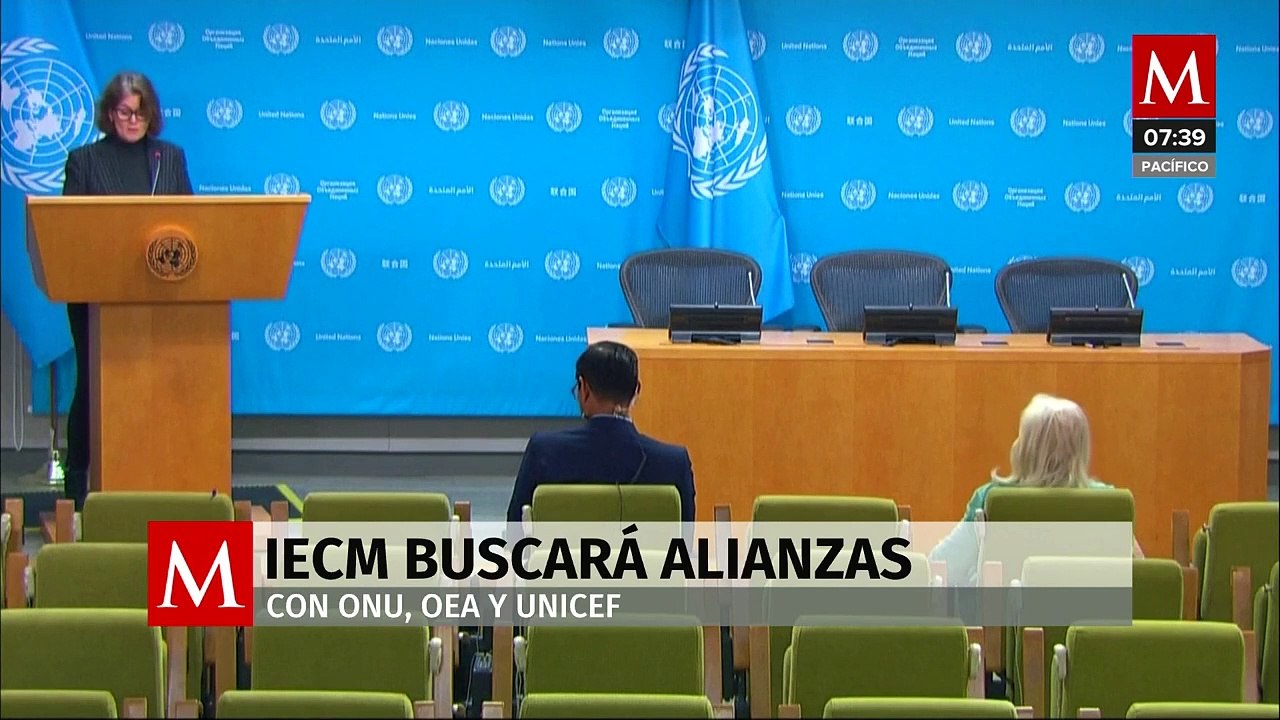IECM buscará alianza con ONU, OEA y UNICEF para fortalecer los derechos humanos y la democracia