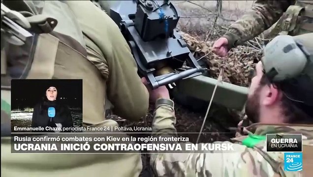 Informe desde Poltava: Rusia confirmó combates con Ucrania en región fronteriza de Kursk
