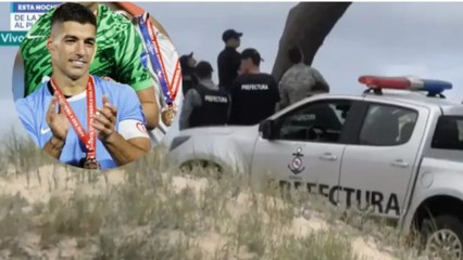 Luis Suárez colabora en el rescate de un hombre que intentó suicidarse