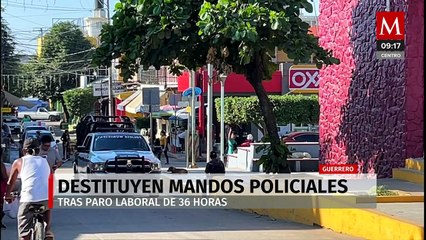 Destituyen a directores de seguridad en Coyuca de Benítez y se levanta paro de labores