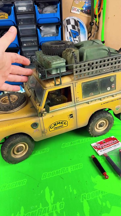 Scale Land Rover Camel Trophy amazing video of 2025