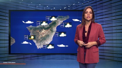 La previsión del tiempo en Canarias para el 6 de enero de 2025, en Atlántico Televisión.